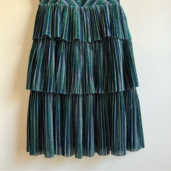 Dress the Population Kathy Dress in Electric Blue Multi - Picture 8 of 17